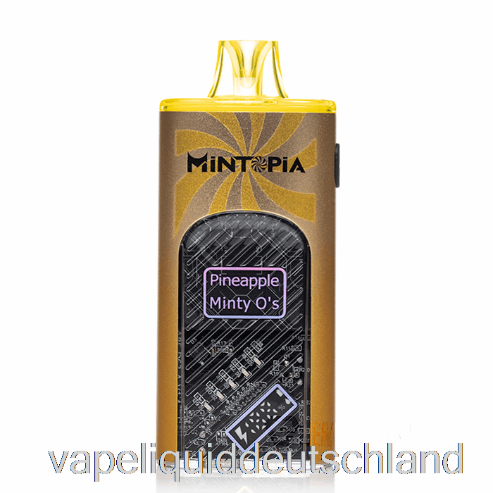 Mintopia Turbo 9000 Einweg-Ananas-Minty-O's-Vape Deutschland